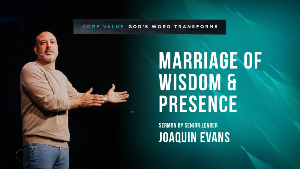 The Marriage of Wisdom and Presence Image