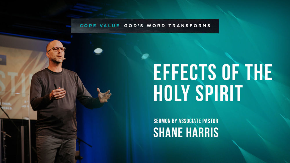 Effects of the Holy Spirit